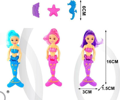 Sirenetta Bambola Magica Principessa Del Mare Con Accessori 3x16cm Gioco Bimba Giochi e giocattoli/Bambole e accessori/Bambole Fashion e accessori/Bambole Fashion Trade Shop italia - Napoli, Commerciovirtuoso.it