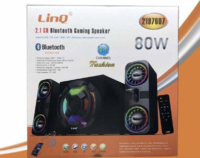 Sistema Altoparlanti Speaker Casse Bluetooth Gaming 2.1ch Luce Led 80w 2197607 Elettronica/Audio e video portatile/Accessori/Casse portatili e Docking Station con altoparlanti/Casse portatili Bluetooth Trade Shop italia - Napoli, Commerciovirtuoso.it