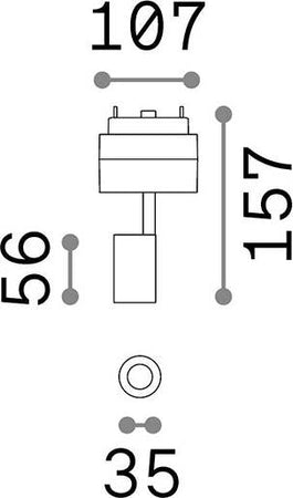 Sistema-Binario-Arca-Alluminio-Nero-Led-5W-4000K-Luce-Naturale