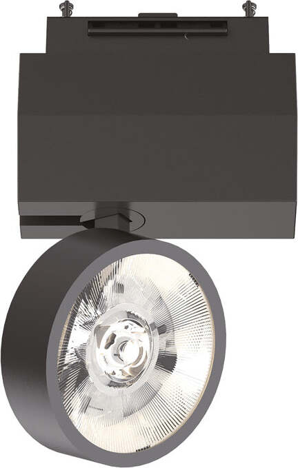 Sistema-Binario-Arca-Metallo-Nero-Led-9W-3000K-Luce-Calda