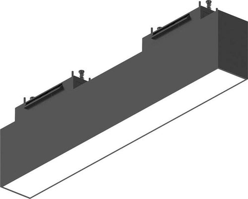 Sistema-Binario-Piatto-Arca-Metallo-Nero-Led-13W-4000K-Luce-Naturale