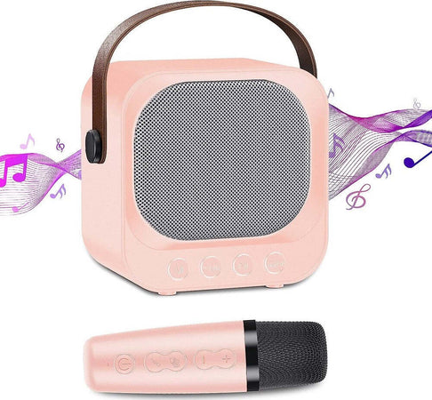 Sistema Karaoke Bluetooth Con Microfono Altoparlante Portatile Con Maniglia Audio Elettronica/Informatica/Accessori/Accessori per audio e video/Microfoni per PC Trade Shop italia - Napoli, Commerciovirtuoso.it