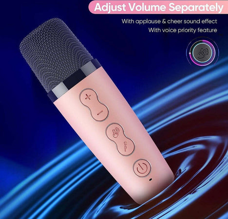 Sistema Karaoke Bluetooth Con Microfono Altoparlante Portatile Con Maniglia Audio Elettronica/Informatica/Accessori/Accessori per audio e video/Microfoni per PC Trade Shop italia - Napoli, Commerciovirtuoso.it