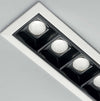 Sistema-Lineare-Biemissione-Fluo-Alluminio-Nero-2-Luci-Led-27+13W-4000K