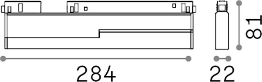 Sistema-Magnetico-Flessibile-Ego-Alluminio-Bianco-1-Luce-7W-3000K-Dali