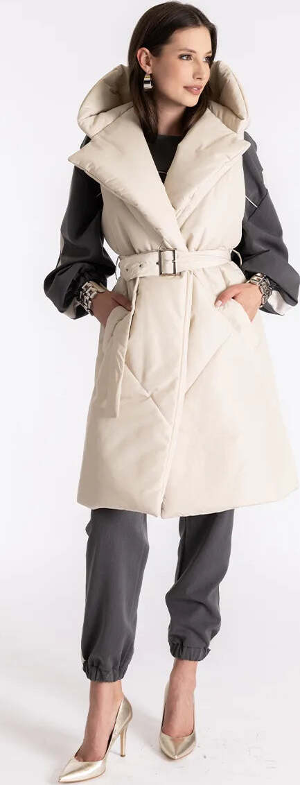 SISTE'S-|-Gilet-piumino-con-cappuccio