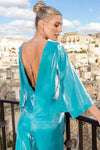 Siste's Gold Top Donna Elegante Scollato Dietro Gioiello Schiena Blusa Elegante Tinta Unita Manica a 3/4 Schiena Nuda Moda/Donna/Abbigliamento/T-shirt top e bluse/Bluse e camicie You Store - Messina, Commerciovirtuoso.it