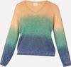 SISTE'S-|-Maglia-scollo-V-sfumata
