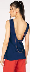 Siste's | Top in Raso Donna Moda/Donna/Abbigliamento/T-shirt top e bluse/Canotte e top You Store - Messina, Commerciovirtuoso.it