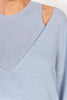 SISTE'S-|-Twin-set-smanicato-con-maglia-scollo-V