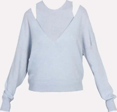 SISTE'S-|-Twin-set-smanicato-con-maglia-scollo-V