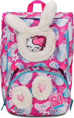 Sj-Gang-Zaino-Scuola-Estensibile-Big---Pinkfur