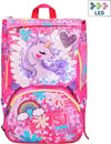 SJ-GANG-Zaino-Scuola-Estensibile-Big-Unicorn-Led