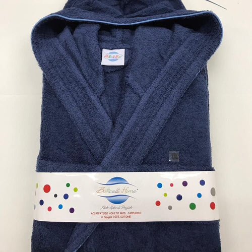 Accappatoio Botticelli Home Progress Unisex con Cappuccio