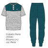 Pigiama Primavera/Estate Uomo Liu Jo DL501U XL