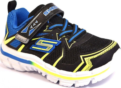 Skechers-95358N-BKBL-Boy's-Nitrate