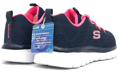 SKECHERS Sneaker donna Nvy/ Pnk