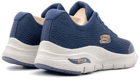 SKECHERS Sneaker Uomo Arch Fit Blu