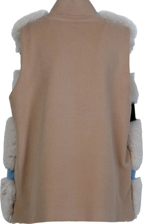 SKILLS-&amp;-GENES-GILET-OVER-da-donna