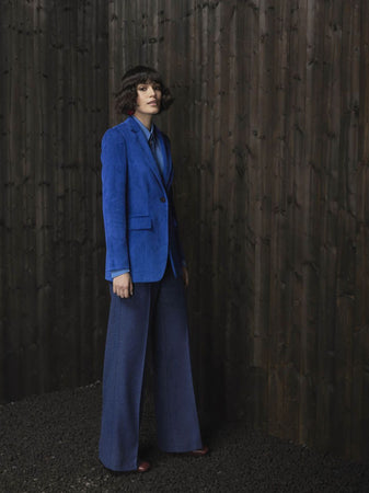SKILLS-&amp;-GENES-PANTALONE-CON-PIEGA-da-donna