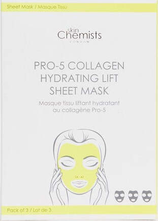 SKIN CHEMISTS MASCHERA VISO PRO-5 IDRATANTE COLLAGEN Bellezza/Cura della pelle/Viso/Idratanti/Sieri e liquidi Scontolo.net - Potenza, Commerciovirtuoso.it