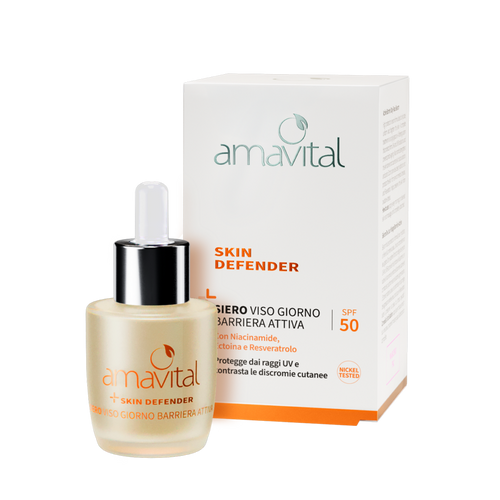Amavital Skin Defender Siero viso giorno barriera attiva