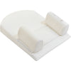 Posizionatore del Sonno in Memory Foam White Velvet