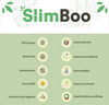 SlimBoo Anticellulite e Drenante con Bambù, Ananas, Melitolo, Moringa e Carrube 100% Naturale - 90 Compresse, Made in Italy