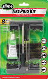 Slime 20464 Kit di Riparazione con Otturatore per Pneumatici, Riparare Forature, per Auto, Motociclette, Rimorchi, Veicoli Fuoristrada, Carriole, Tosatrici, Set 8 Pezzi Kit riparazione manuale (8 pezzi) Non solo alimenti - Albano Laziale, Commerciovirtuoso.it