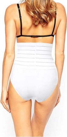 Slip A Vita Alta Con Panciera Guaina Contenitiva Addominale In