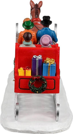 Slitta vittoriana, personaggi per villaggio di Natale in resina Casa e cucina/Decorazioni per interni/Addobbi e decorazioni per ricorrenze/Decorazioni natalizie/Oggettistica MagiediNatale.it - Altamura, Commerciovirtuoso.it