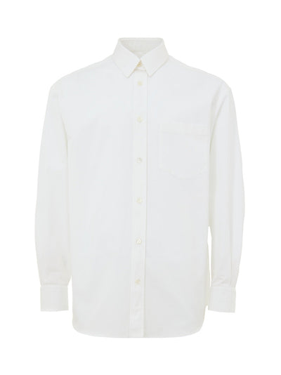 Gucci Camicia in Popeline di Cotone con Doppio Colletto da uomo