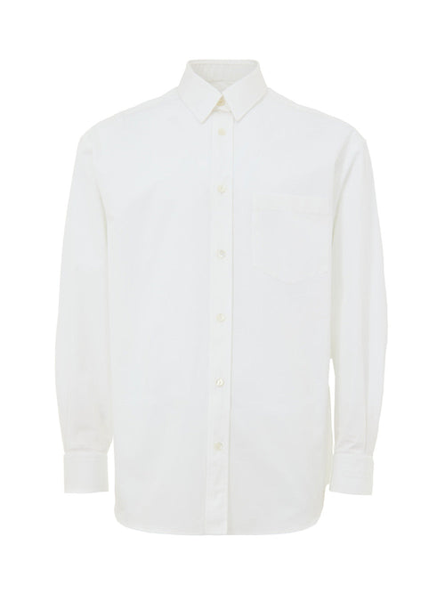 Gucci Camicia in Popeline di Cotone con Doppio Colletto da uomo