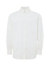 Gucci Camicia in Popeline di Cotone con Doppio Colletto da uomo