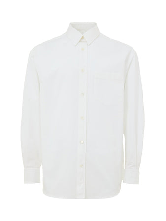 Gucci Camicia in Popeline di Cotone con Doppio Colletto da uomo