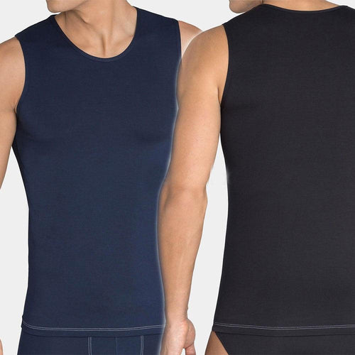 Sloggi Uomo Maglia Smanicato Basic Soft Vest S16 - Passarelli Biancheria