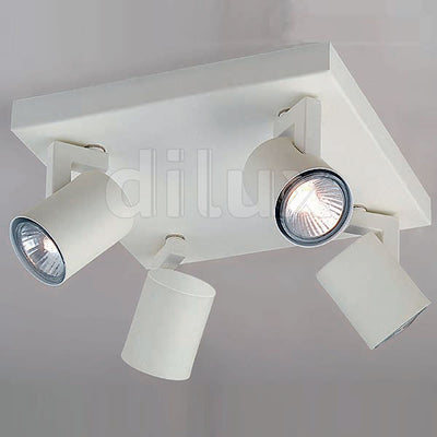 Illuminando SLURP Spot 4Luci LED 4x7W Soffitto