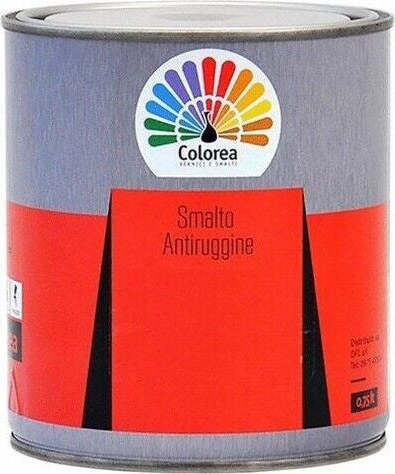 Smalto-Antiruggine-'Colorea'-Lt.-0,750---Testa-di-Moro