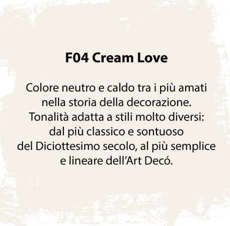 Smalto per mobili satinato fleur eggshell 130 ml f04 cream love Fai da te/Pitture trattamenti per pareti e utensili/Vernice e fondo/Vernice speciale/Vernice per mobili Led Mall Home - Napoli, Commerciovirtuoso.it