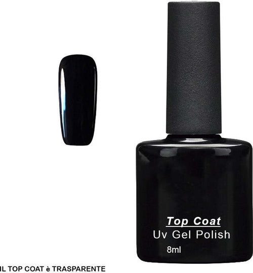 SMALTO SEMIPERMANENTE 8ML TRASPARENTE EFFETTO LUCIDO DURATA UV GEL NAIL ART Bellezza/Manicure e pedicure/Decorazioni per unghie/Smalti in gel Trade Shop italia - Napoli, Commerciovirtuoso.it