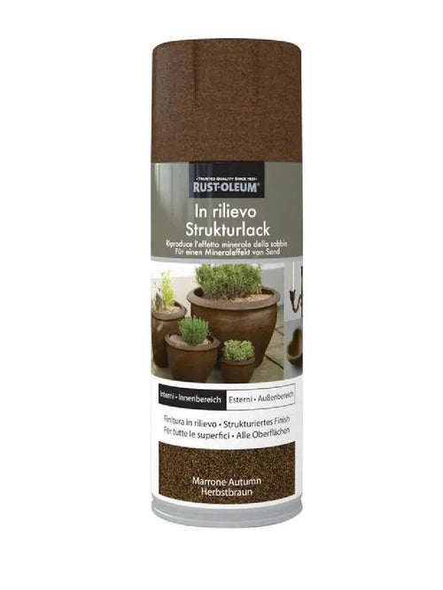 RUST-OLEUM - SPRAY EFFETTO METALLICO MARRONE AUTUMN 400 ML