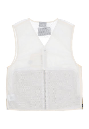 THE HUNDREDS Smanicato Uomo Battalia Vest Off White da uomo