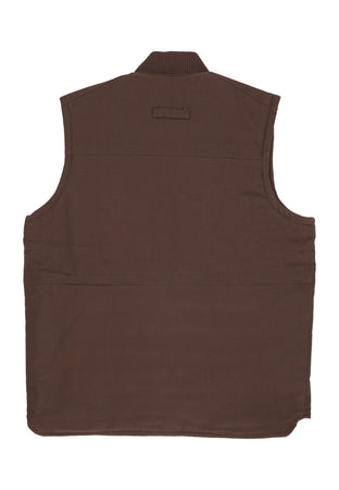 CATERPILLAR Smanicato Uomo Classic Canvas Vest Brown da uomo