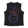 DOLLY NOIRE Smanicato Uomo Gastly Evolution Zipped Gilet X Pokemon Black da uomo