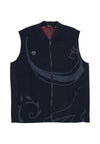 DOLLY NOIRE Smanicato Uomo Jhin Gilet X League Of Legends Black da uomo