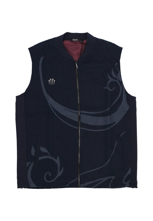 DOLLY NOIRE Smanicato Uomo Jhin Gilet X League Of Legends Black da uomo