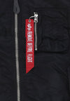 ALPHA INDUSTRIES Smanicato Uomo Ma-1 Vest Black da uomo
