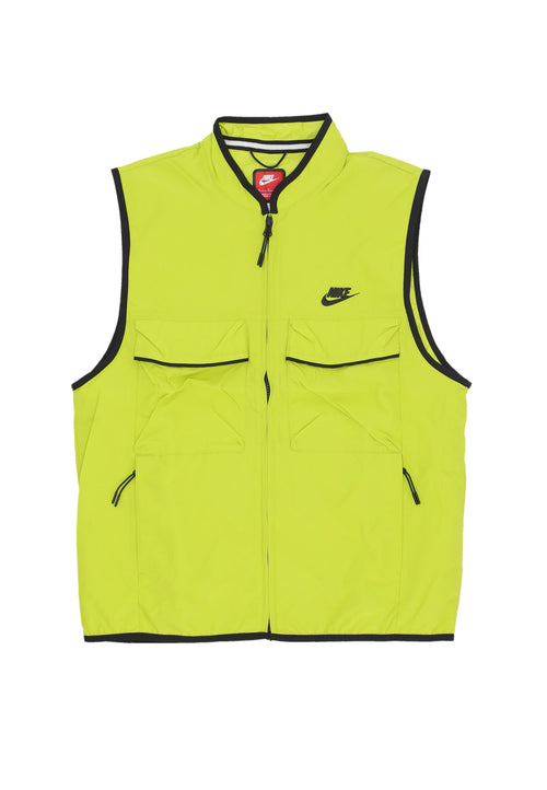 Nike Smanicato Uomo Tech Woven Vest Bright Cactus/bright Cactus/black da uomo