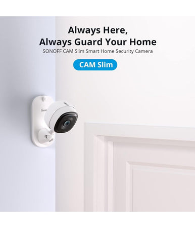 Smart Camera Mini Telecamera Visione Notturna Alexa Google 1080p Wifi Sonoff S-cam