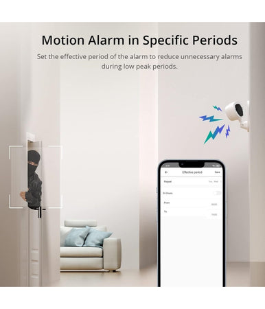 Smart Camera Mini Telecamera Visione Notturna Alexa Google 1080p Wifi Sonoff S-cam
